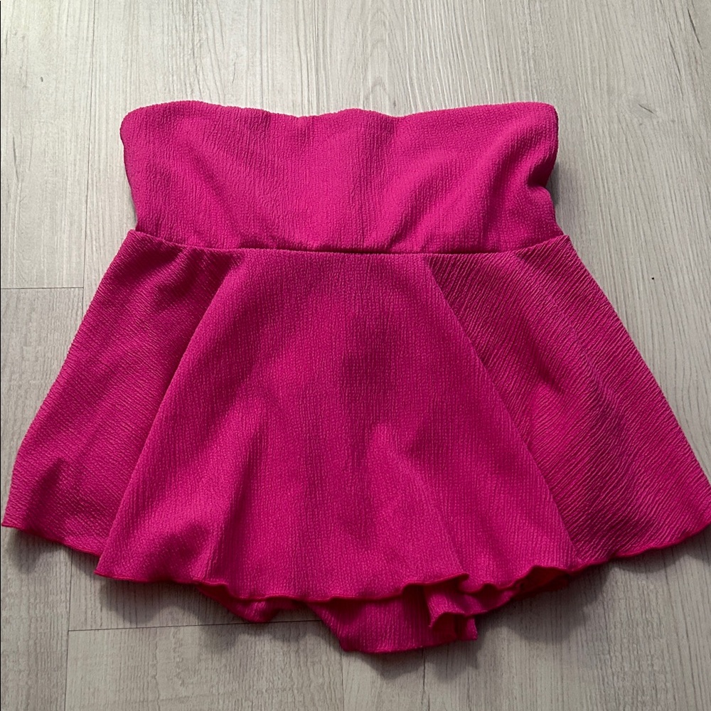 Papermoon Pink Strapless Top